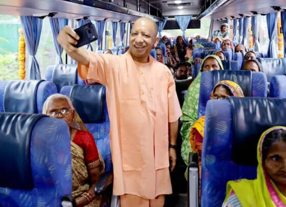 yogi adityanath showcase development