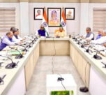 yogi adityanath with bhupendra yadav