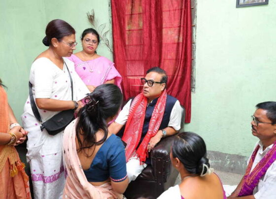 hemanta biswa sharma visit himanshi bodo