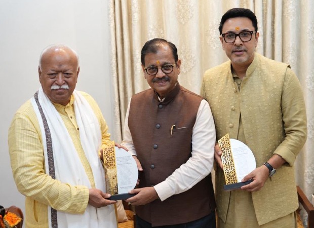 Dinesh Vijan and Ujjwal Nikam Meet RSS Chief Mohan Bhagwat Ahead of ‘Prahaar’ Release