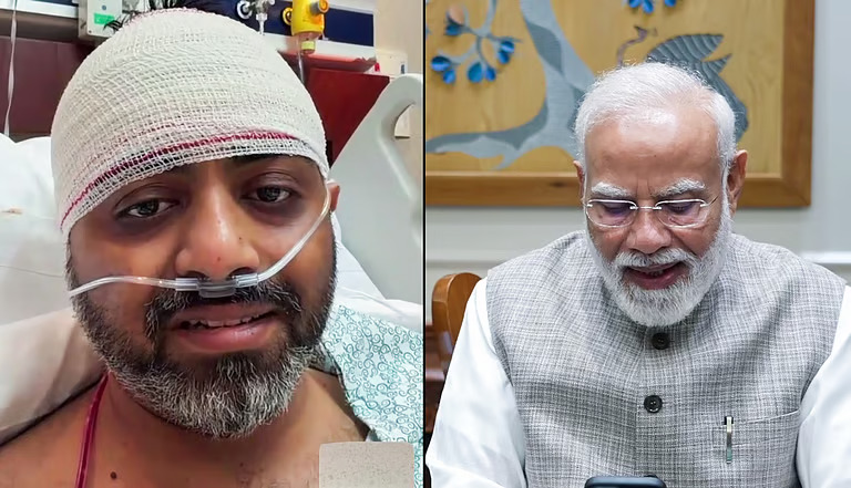 PM Modi Speaks to Flydubai Pilot Smit Machchaar, Praises His Courage During Mid-Air Crisis