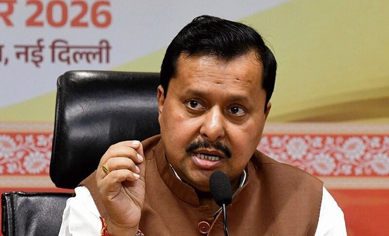 Nitin Nabin Predicts Modi’s Return in 2029, Targets Rahul Gandhi at BJP Rally in Delhi