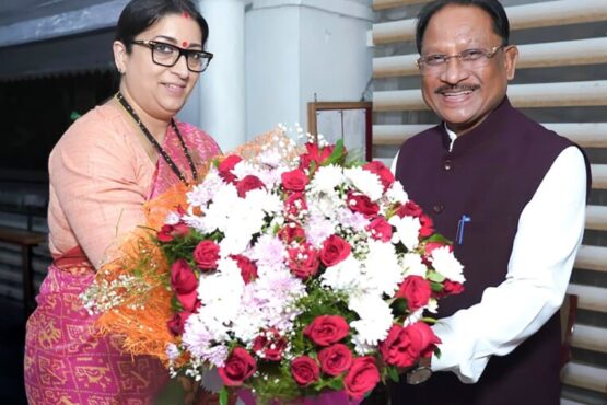 vishnu dev sai smriti irani