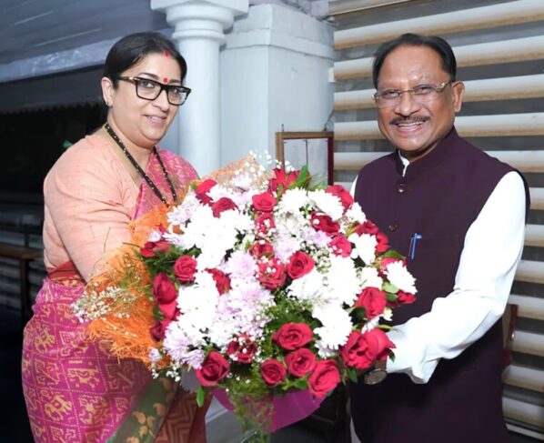 vishnu dev sai smriti irani