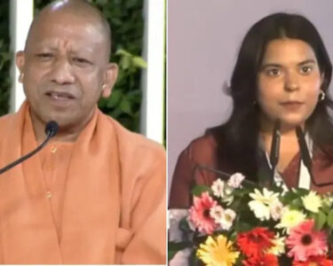 yogi adityanath spots nervous speaker