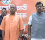 yogi adityanath with nitin nabin